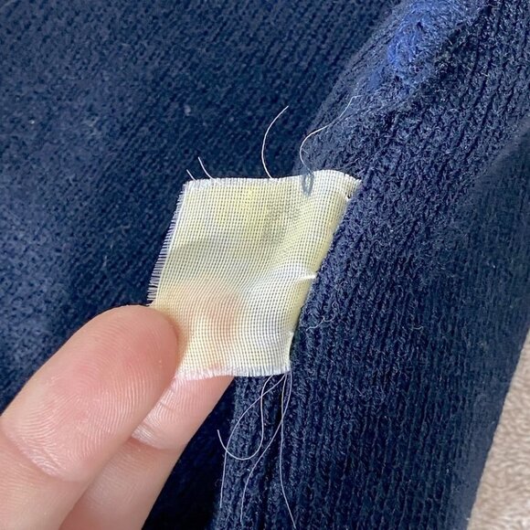 5/$25 Vintage Kokanee Navy Blue Marmot Basin Toque  Beanie Hat - Picture 3 of 8